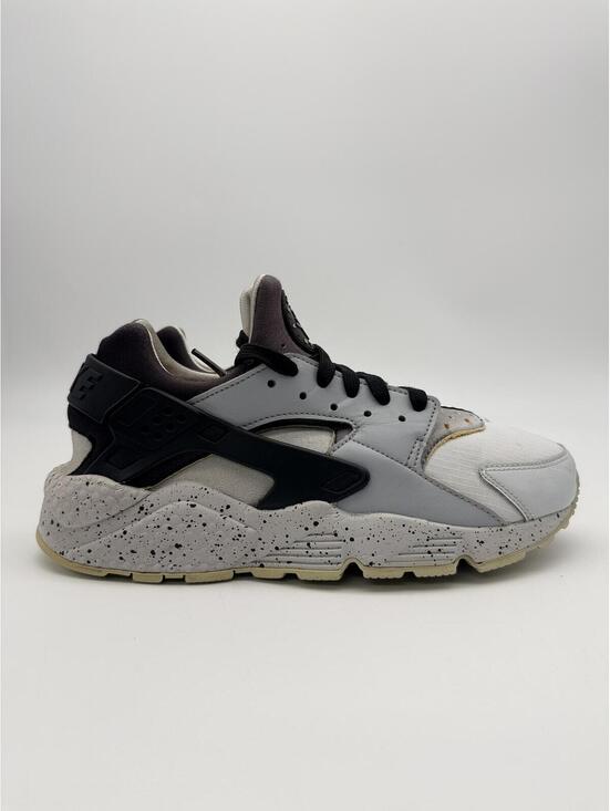 Nike Other - Nike Air Huarache Run Premium Men's Sneaker Pure Platinum Black Size 8